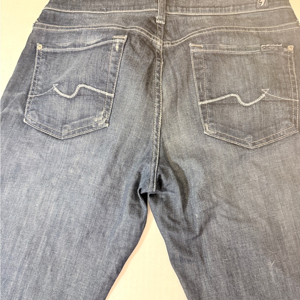 7 For All Mankind Bootcut Jeans Dark Wash Size 30